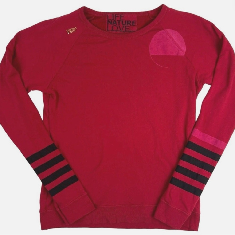 Free city red/burgundy Long Sleeve Sweatshirt